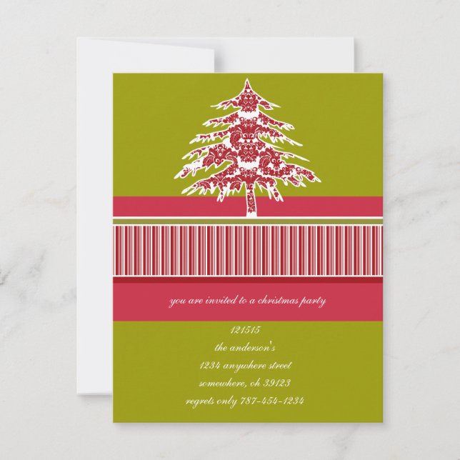 Christmas Party Invitation (Front)