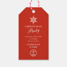 Christmas Party Invitation Corporate Business Logo