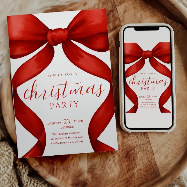 Christmas Party invitation Friendsmas Invite (Creator Uploaded)