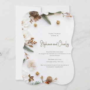 Christmas Party Invitation, Wedding Invitation