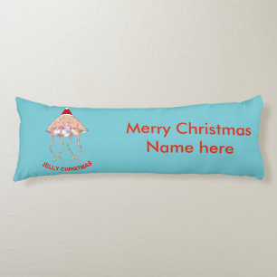 Christmas Party Jellyfish Body Pillow