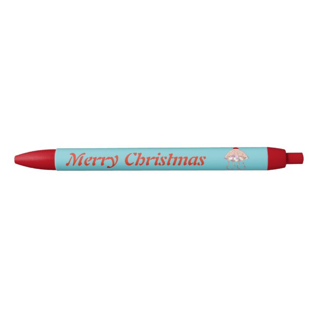 Christmas Party Jellyfish Custom Pen (Front)