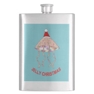 Christmas Party Jellyfish Flasks