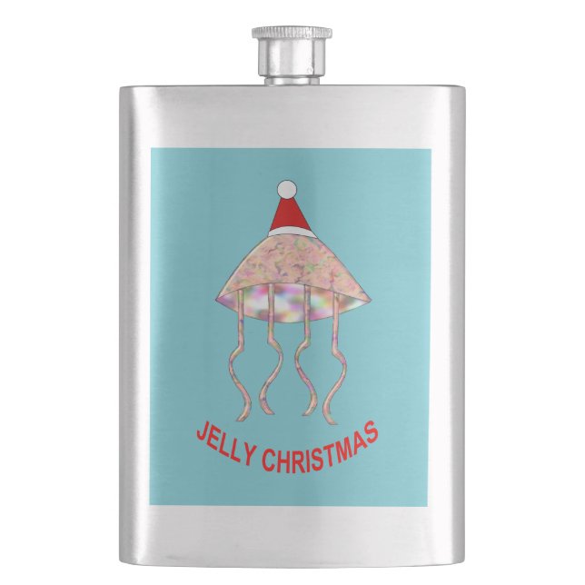 Christmas Party Jellyfish Flasks (Front)