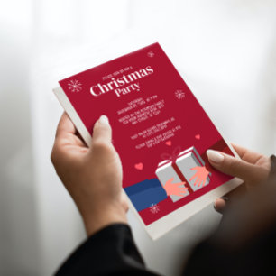 Christmas Party Joy of Giving Invitation