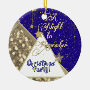 Christmas Party Keepsake Ornament
