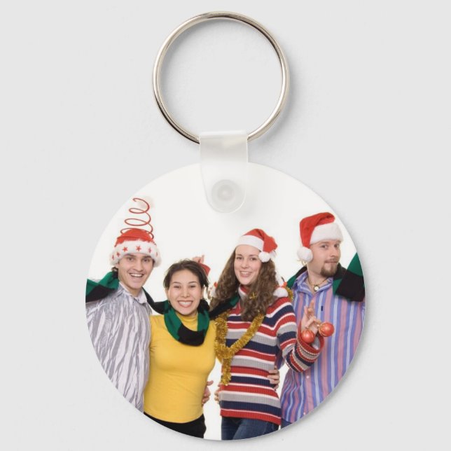 Christmas Party Key Ring (Front)