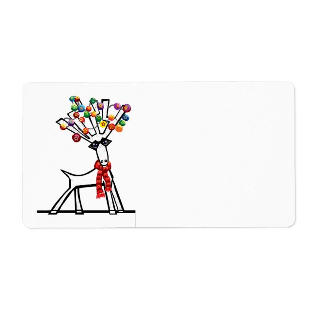 christmas party lights reindeer (Front)