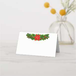 Christmas Party Name Place Card