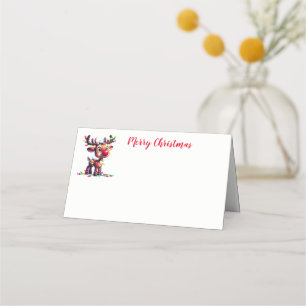 Christmas Party Name Place Card