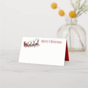 Christmas Party Name Place Card