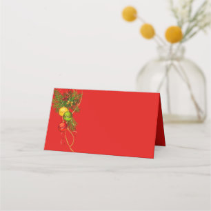 Christmas Party Name Place Card