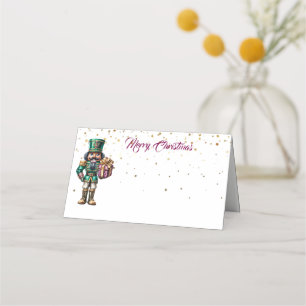 Christmas Party Name Place Card-Nutcracker Place Card