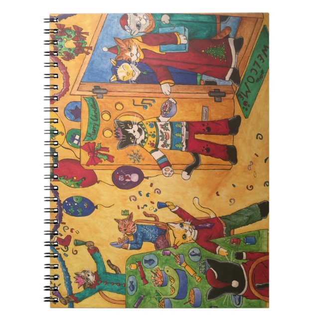 Christmas Party Notebook (Front)