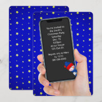 Christmas Party Phone Text Message 