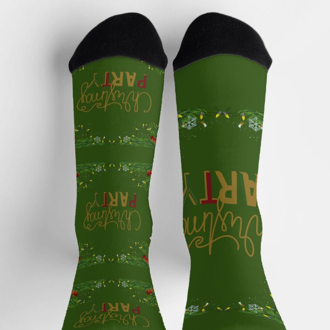 Christmas Party Socks (Top)