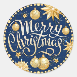 Christmas party stickers