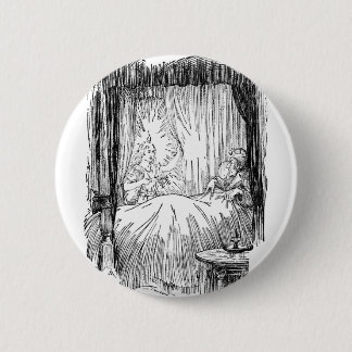 Christmas Past 6 Cm Round Badge