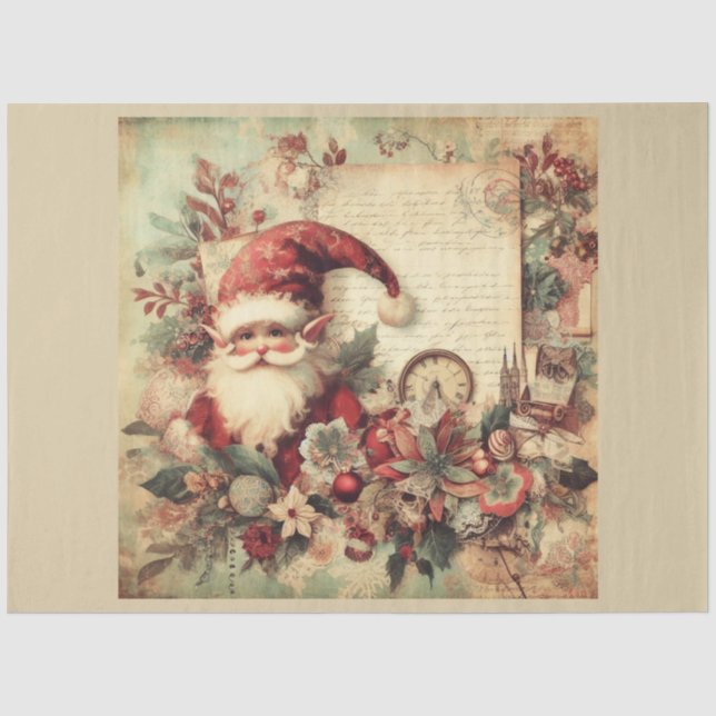 Christmas Past Design Series 23 Tissue Paper (Front)