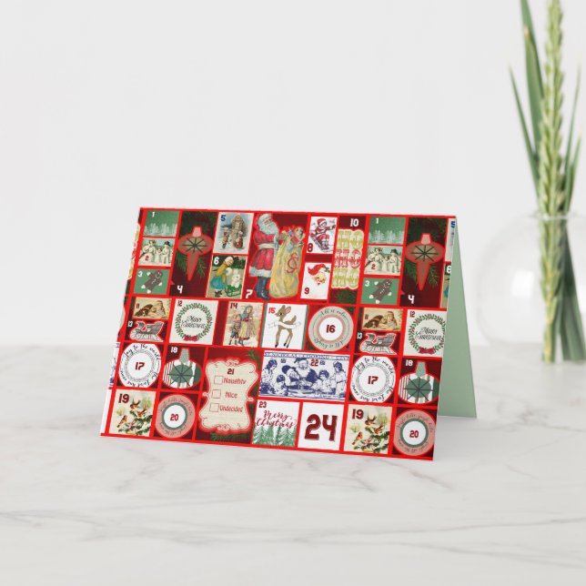 christmas past greeting card (Front)