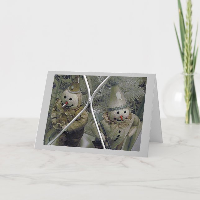 Christmas Past Holiday Card (Front)