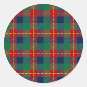 Christmas Pattern 105 Classic Round Sticker