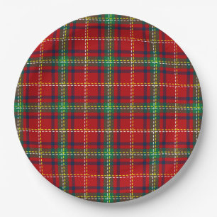 Christmas Pattern 111 Paper Plate