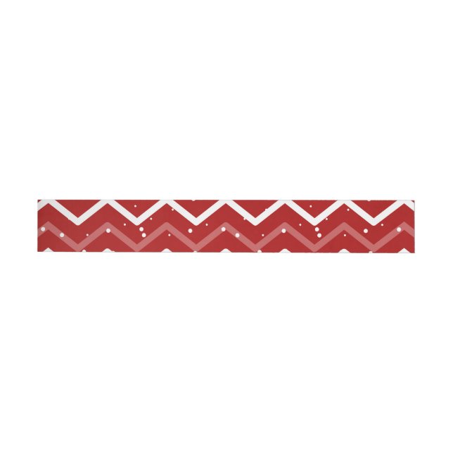 Christmas Pattern 113 Wrap Around Label (Individual)