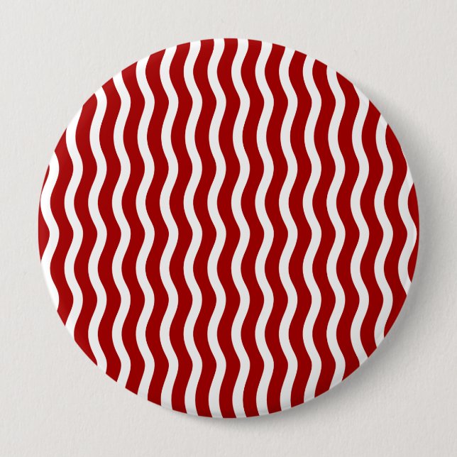 Christmas Pattern 115 10 Cm Round Badge (Front)