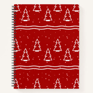 Christmas Pattern 116 Notebook