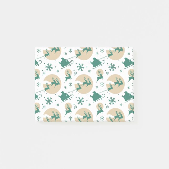 Christmas Pattern 118 Post-it Notes (Front)