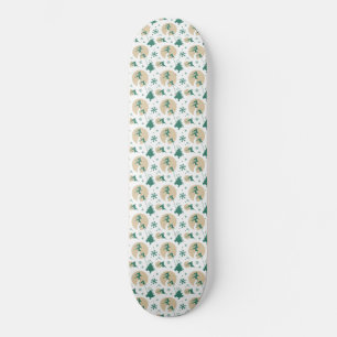 Christmas Pattern 118 Skateboard