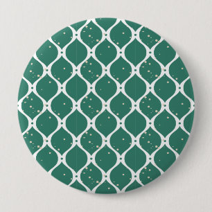 Christmas Pattern 119 10 Cm Round Badge