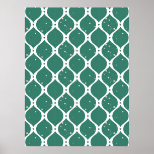 Christmas Pattern 119 Poster