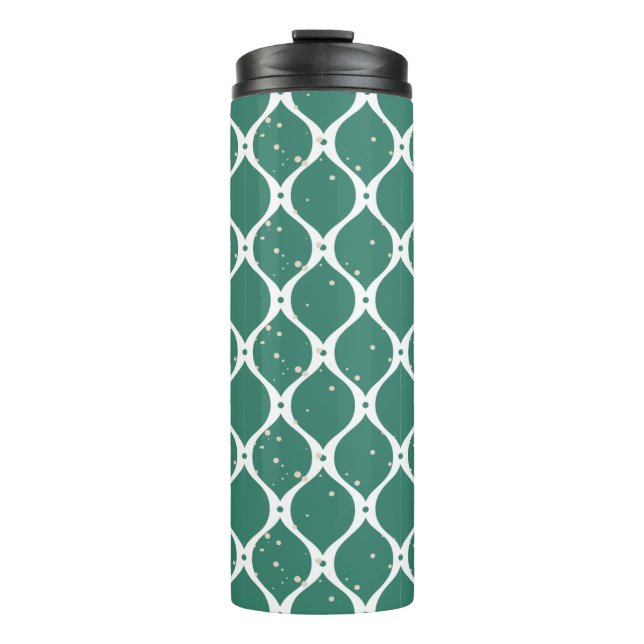 Christmas Pattern 119 Thermal Tumbler (Front)
