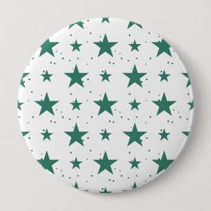 Christmas Pattern 123 10 Cm Round Badge