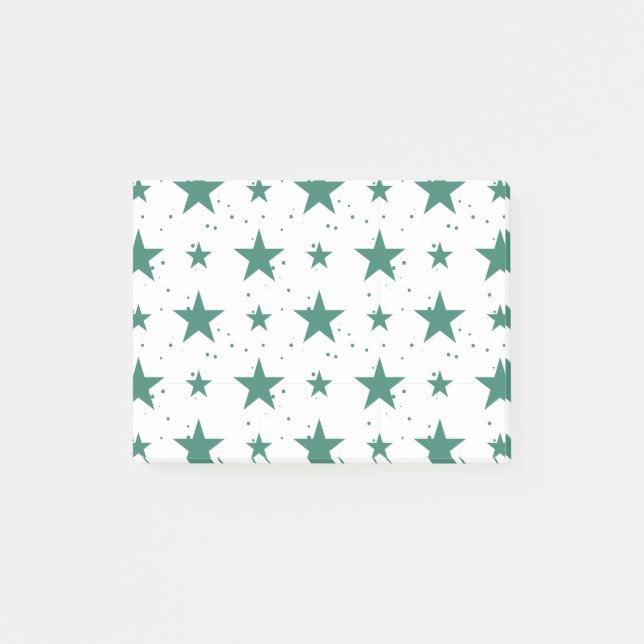 Christmas Pattern 123 Post-it Notes (Front)
