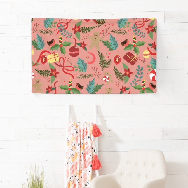 Christmas Pattern 2 Banner (Insitu)