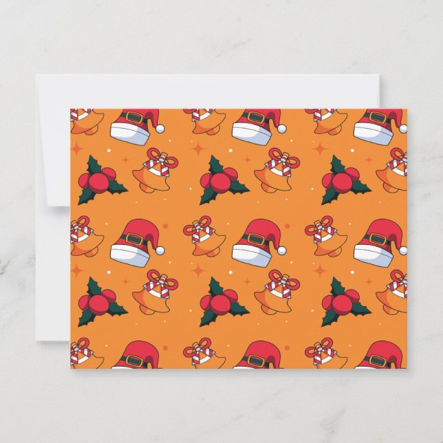 Christmas Pattern 90 Card (Front)