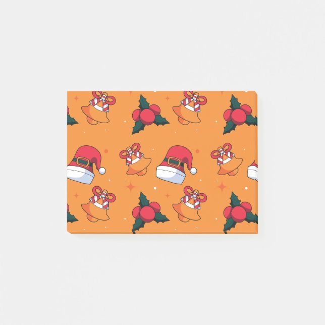 Christmas Pattern 90 Post-it Notes (Front)