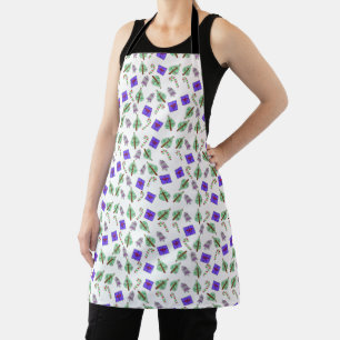 Christmas Pattern All-Over Print Apron