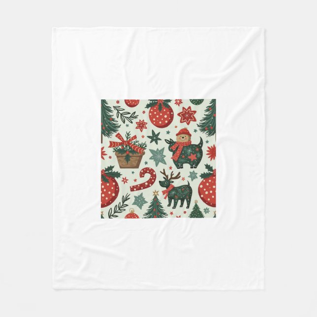 christmas pattern blanket (Front)