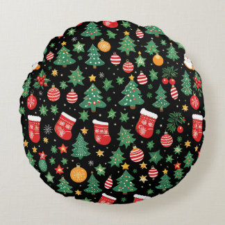 Christmas pattern cushion