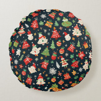 christmas pattern cushion