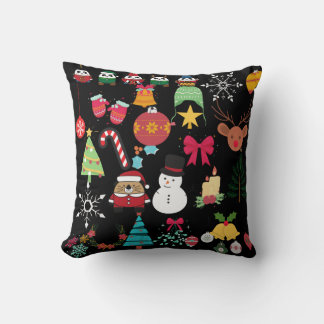 Christmas pattern cushion