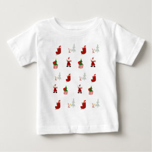 Christmas Pattern Fun  Baby T-Shirt