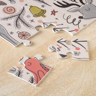Christmas pattern jigsaw puzzle