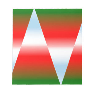 christmas pattern notepad