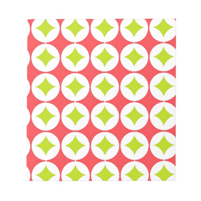 Christmas Pattern Notepad (Front)