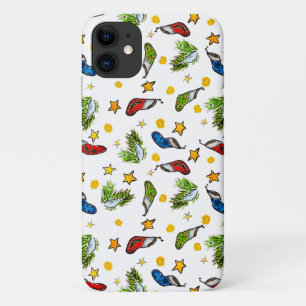 Christmas pattern ornament sumie Case-Mate iPhone case